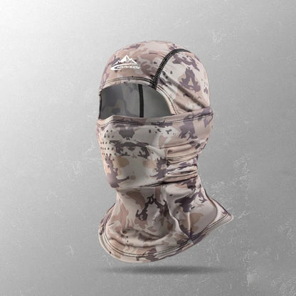 Camouflage Cycling Balaclava for UV & Wind Protection