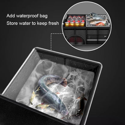 Car Trunk Organizer Foldable Waterproof Large Capacity