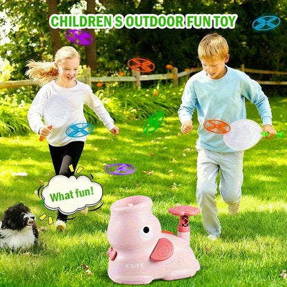 Kids Pop-Up Flying Saucer Toy – Durable Outdoor Fun Launcher