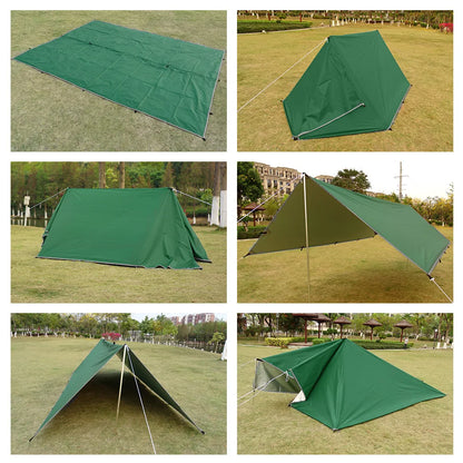 Waterproof Camping Tarp Shelter – UV Protection & Durable