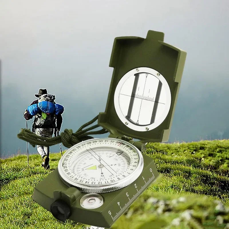 Tactical Waterproof Compass for Outdoor Navigation