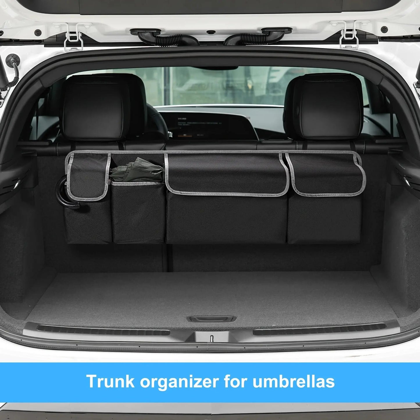 Car Trunk Organizer – High Capacity Backseat Storage Bag