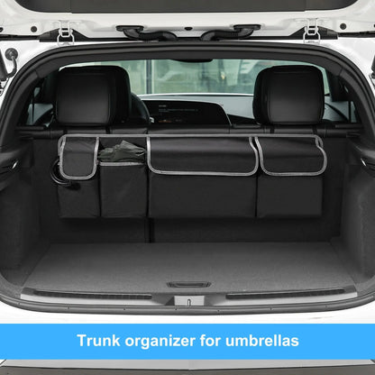Car Trunk Organizer – High Capacity Backseat Storage Bag