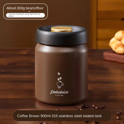Airtight Coffee Bean Storage Container Freshness Lock