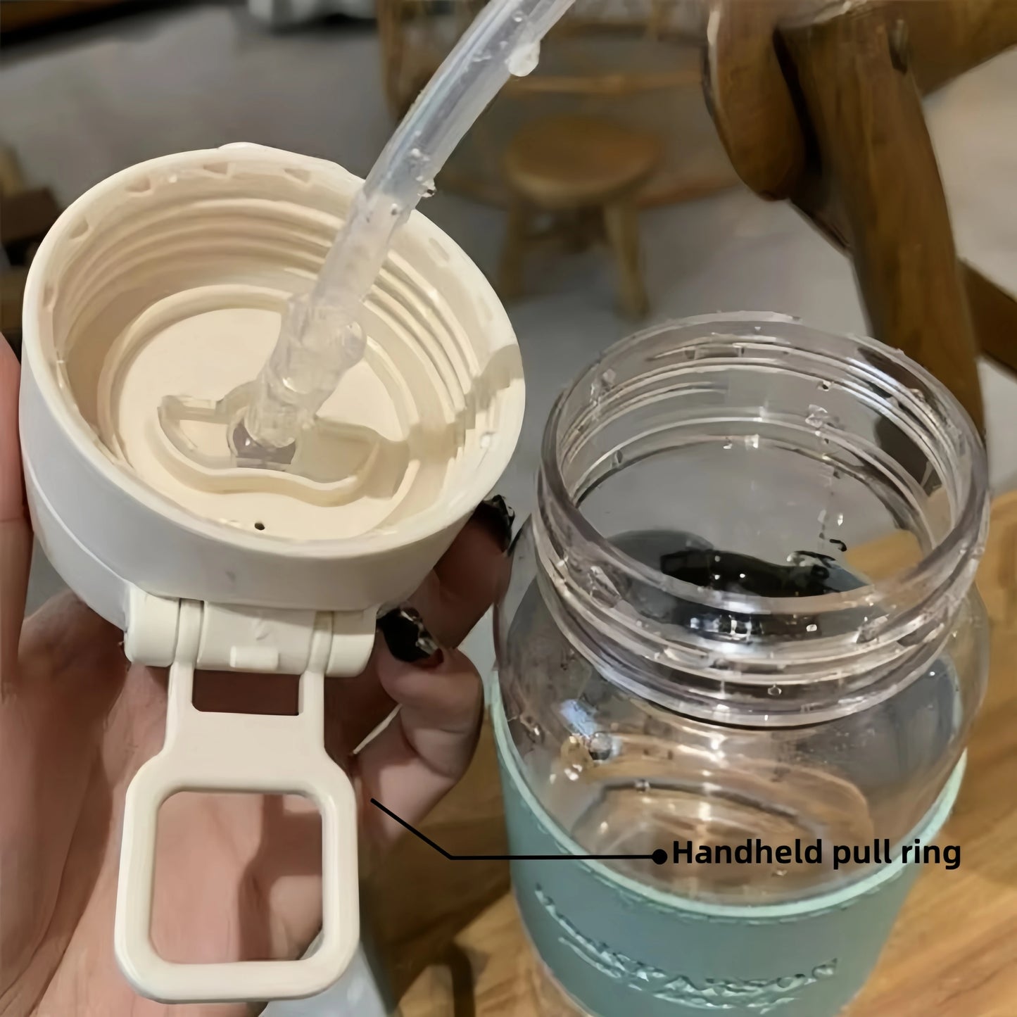 500ml Kids Water Bottle – Leakproof Straw Design