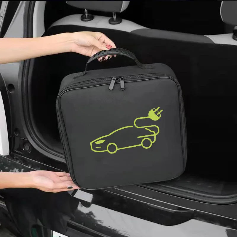 EV Charger Cable Storage Bag – Waterproof Fireproof Case