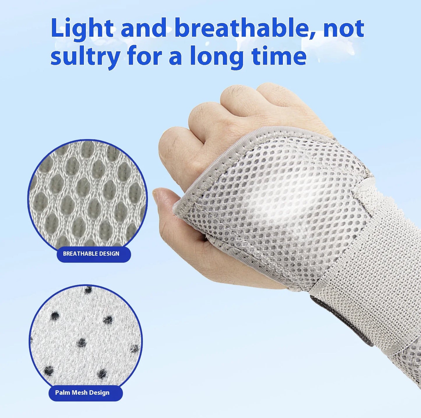 Wrist Support Brace with Steel Plate Stability