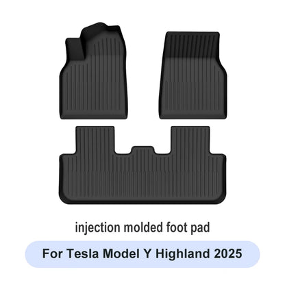 Tesla Model Y 2025 Floor Mats – Full Protection TPE Set
