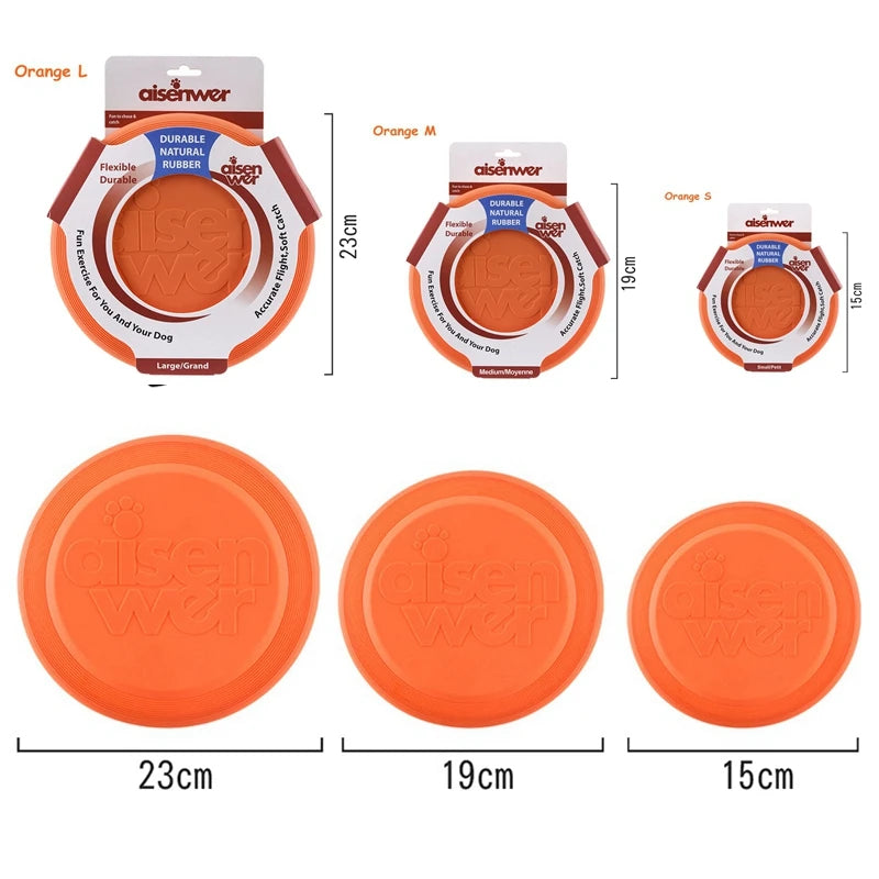 Dog Flying Disc – Soft Non-Slip Interactive Toy