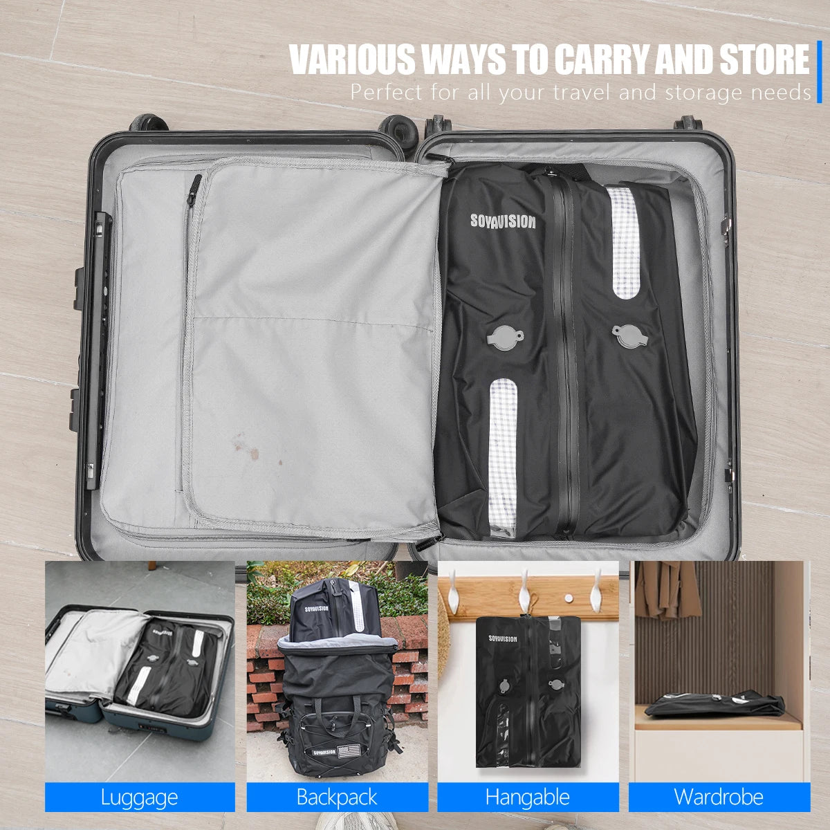Waterproof Compression Bags – Maximize Packing Space