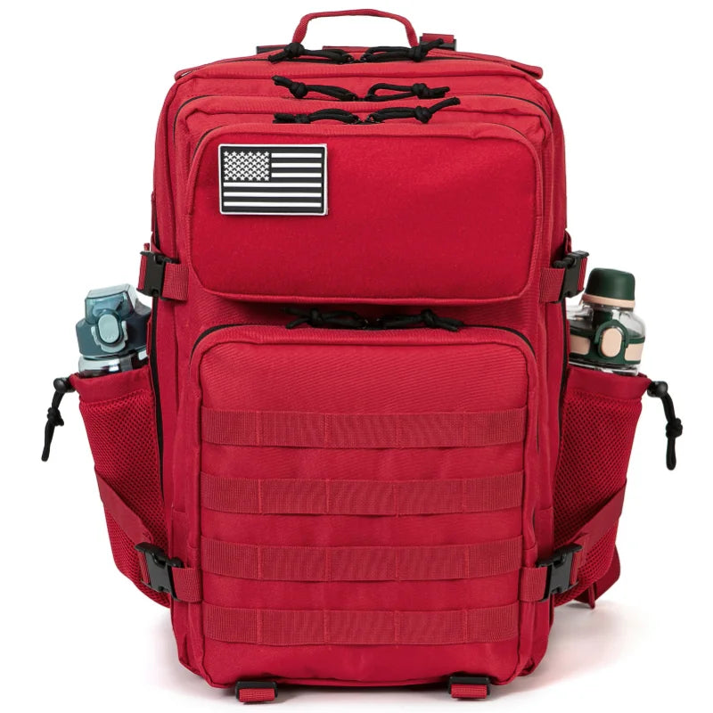 45L Tactical Hiking Backpack Durable MOLLE Storage