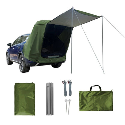 Car Rear Tent Waterproof Shelter for Camping Trips