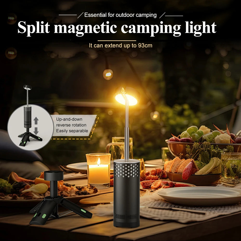 Upgraded Camping LED Flashlight – 800LM Multifunction Light