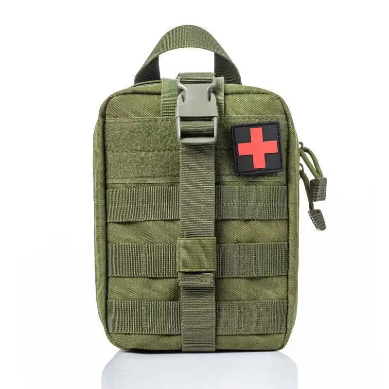 Tactical First Aid Kit Bag Quick-Access Emergency Pouch
