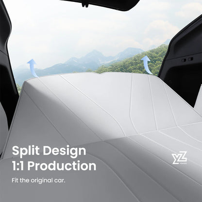 Tesla Model Y Leather Trunk Mat Waterproof Protection