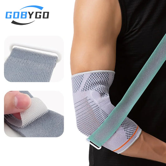 Compression Elbow Pads for Support and Injury Protection