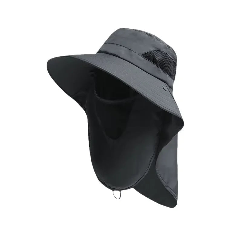 Sun Hat with Neck Flap UV Protection