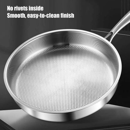 Titanium Frying Pan with Lid – Durable Non-Stick Skillet