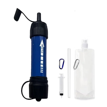 Portable Water Filter for Camping & Emergency Use