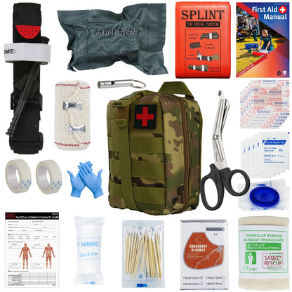 Outdoor First Aid Kit – Tactical Emergency Survival Gear