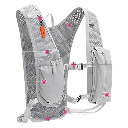 Running Hydration Vest with Storage for Long Runs