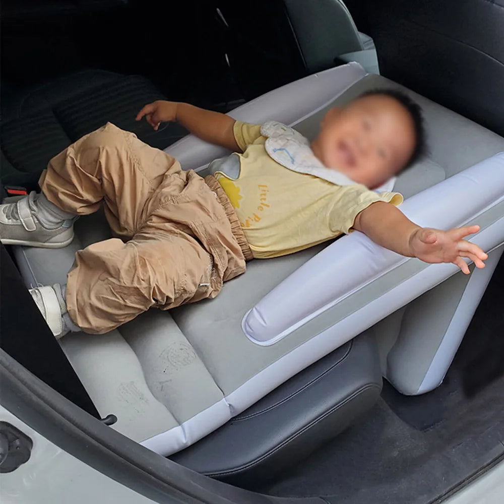 Inflatable Kids Travel Bed – Comfortable Toddler Air Mattress