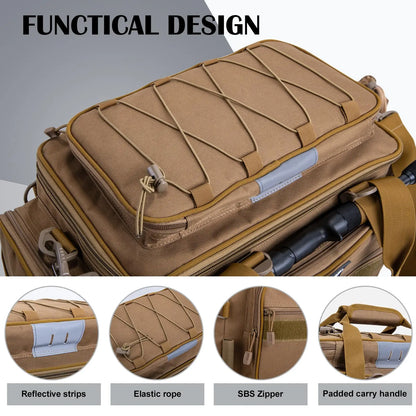 Fishing Tackle Storage Bag – Waterproof Large Capacity