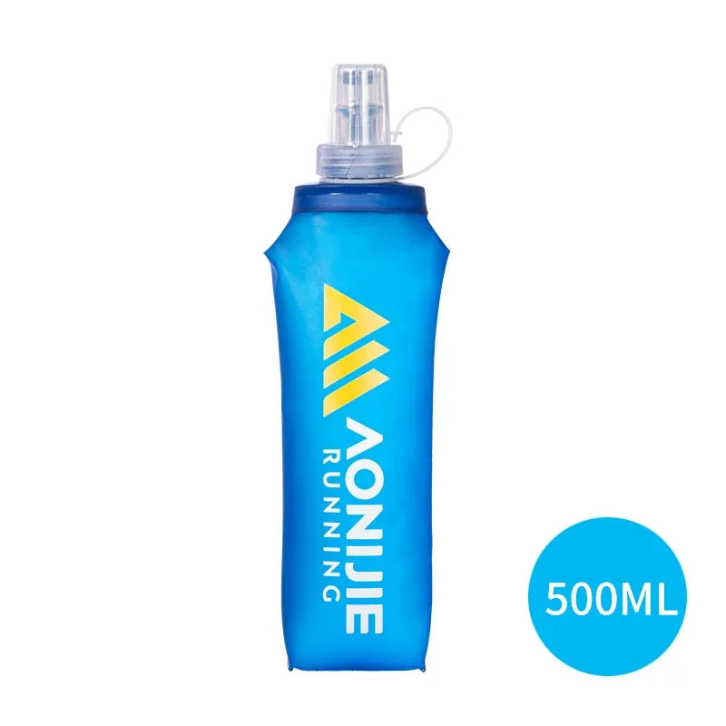 Folding Soft Water Bottle – 500ml Running & Hiking