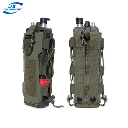 Tactical Radio Pouch Molle Organizer with Quick Access