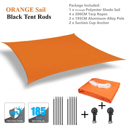 Car Awning Canopy 2x3M Waterproof UV Sun Shelter