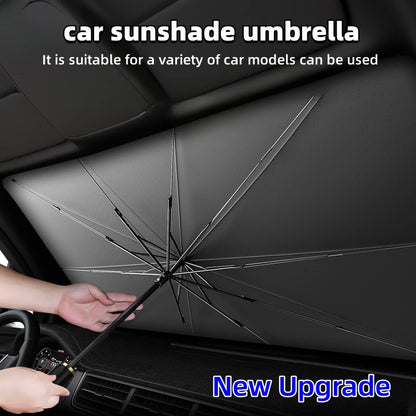 Car Sunshade Umbrella – Foldable Heat & UV Protection