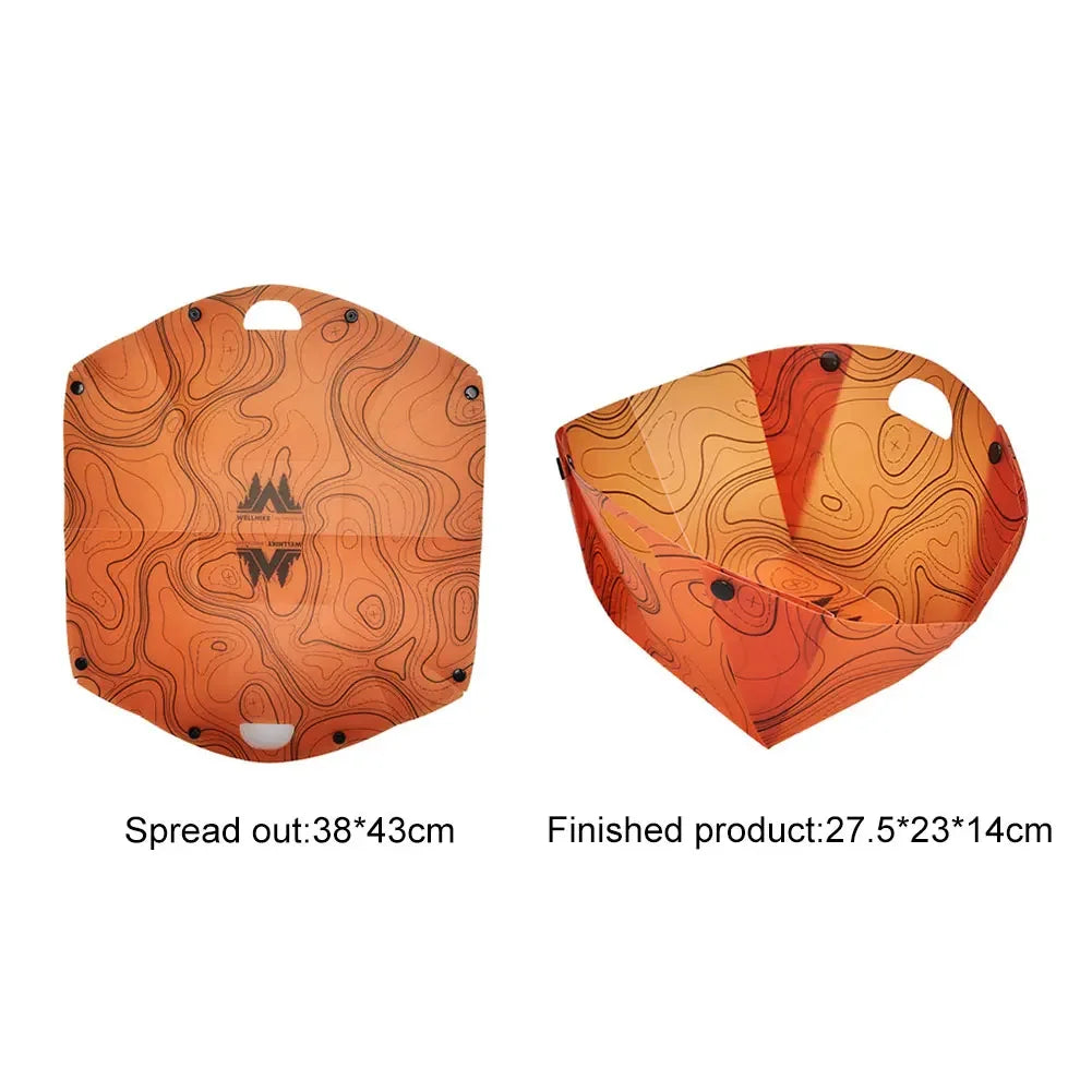 Foldable Camping Tableware Set – Portable & Food-Safe