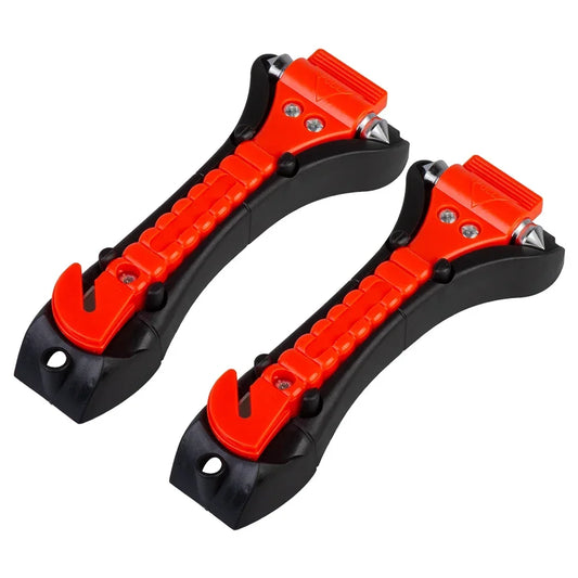 Car Safety Hammer 2PCS – Emergency Window Breaker Tool
