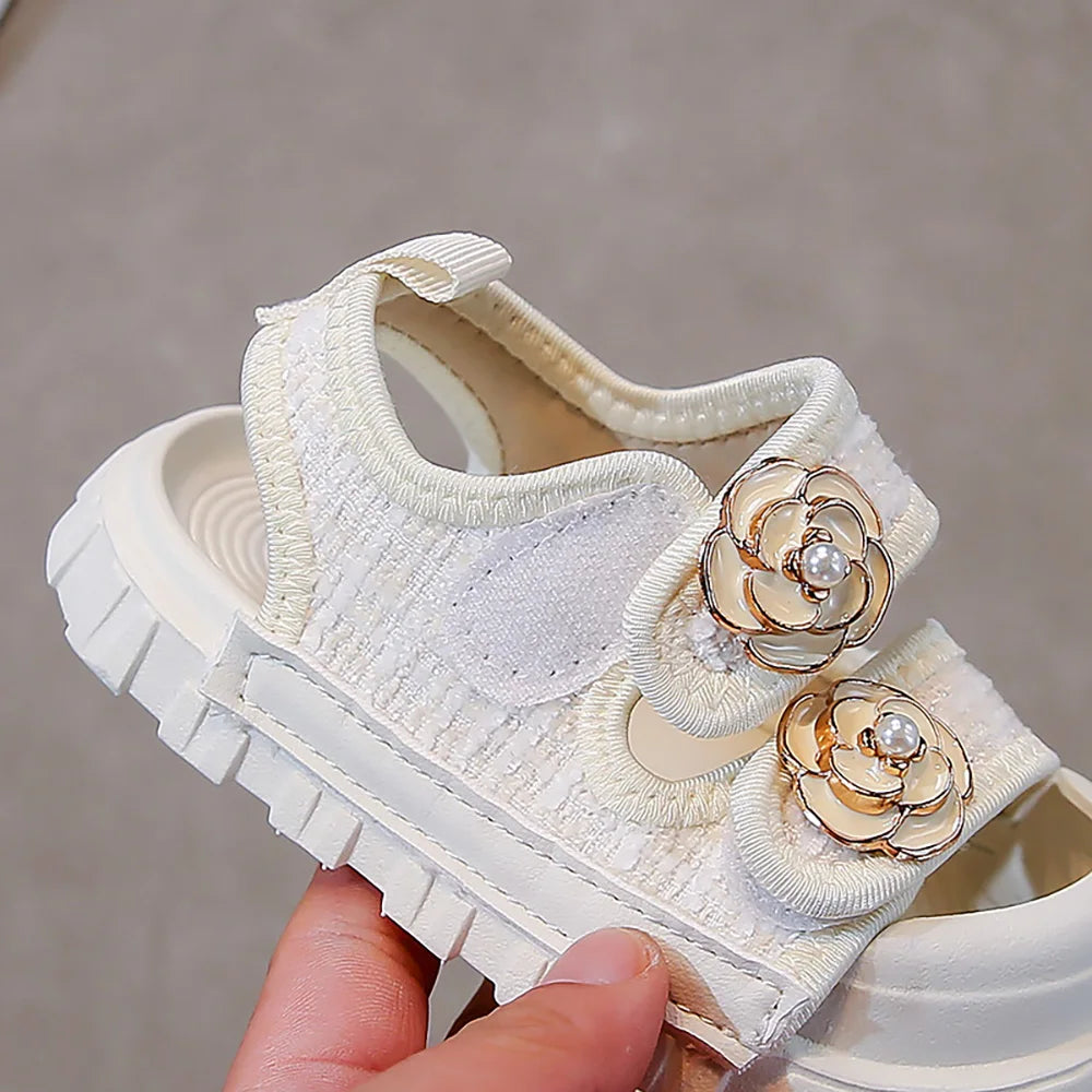 Girls Summer Sandals – Soft, Anti-Slip Beach Shoes