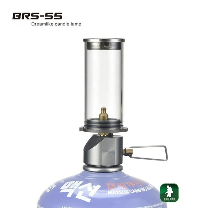 Camping Gas Candle Lantern Windproof Soft Light