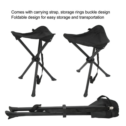 Folding Tripod Stool for Portable Outdoor Seating