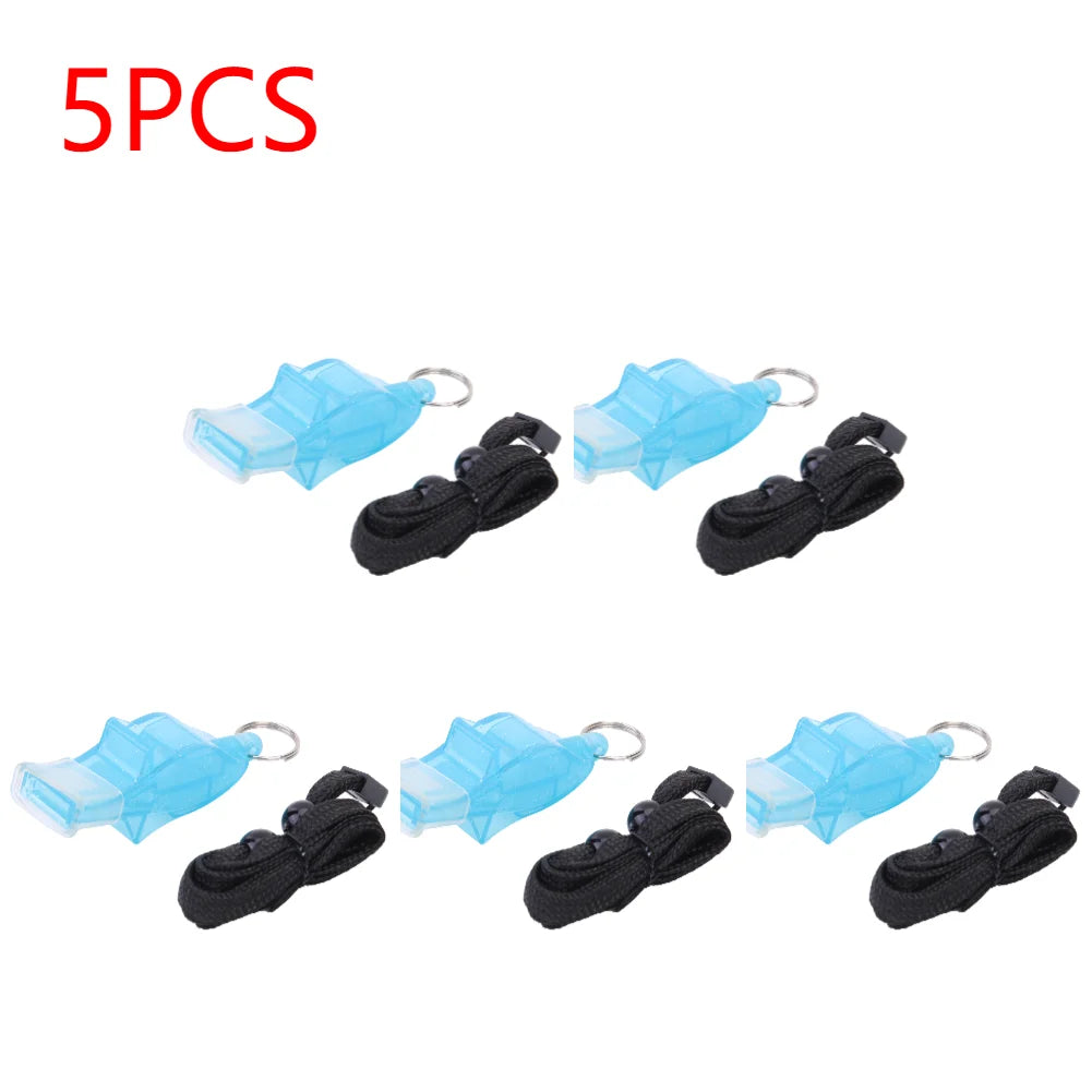 Emergency Safety Whistle with Lanyard Loud Signal
