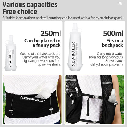 Folding TPU Water Bottle – Lightweight Hydration for Outdoors