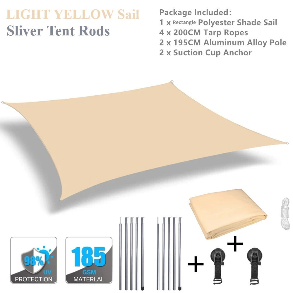 Car Awning Canopy 2x3M Waterproof UV Sun Shelter