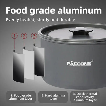 Camping Cookware Set – Portable Outdoor Cooking Kit