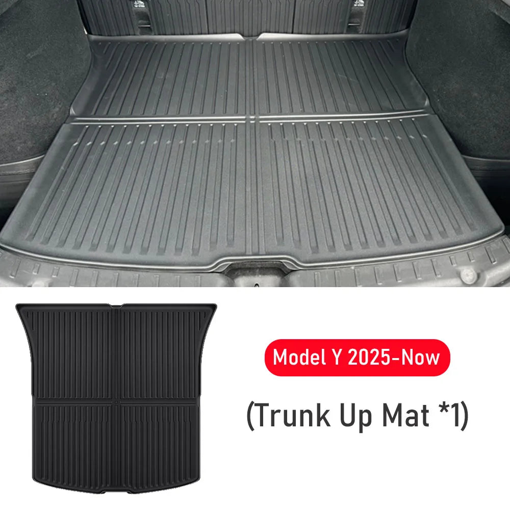 Tesla Model Y Trunk Mats – All Weather Protection