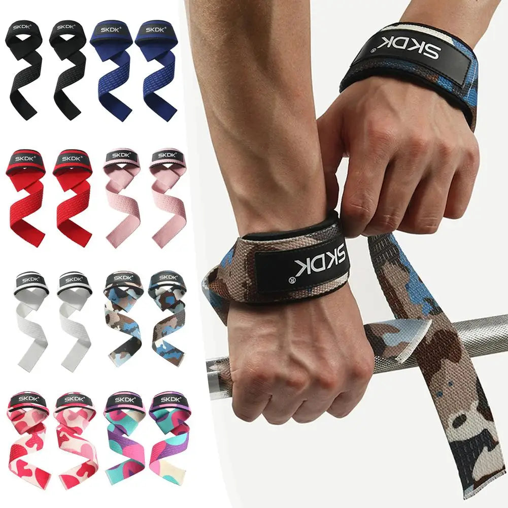Weightlifting Wrist Straps for Stronger Grip Support