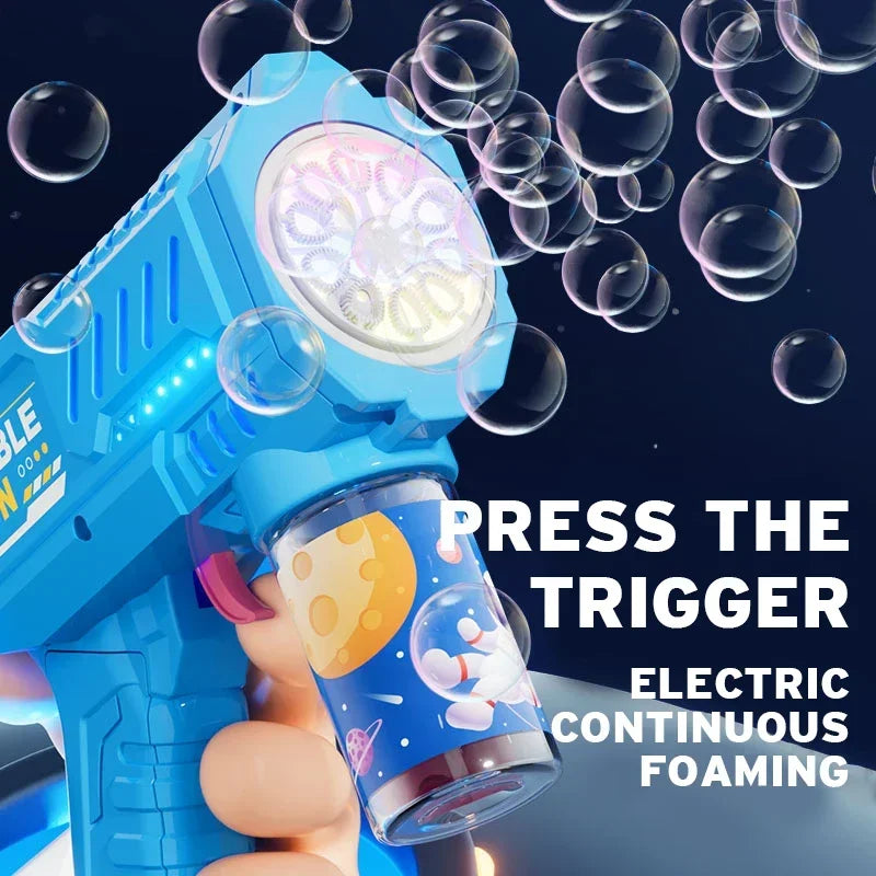 Automatic Bubble Gun Toy for Kids – Fun Outdoor Play