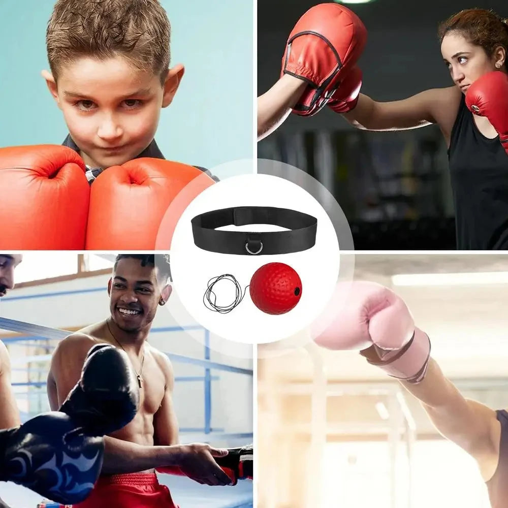 Elastic Headband Boxing Speed Ball – Improve Reaction