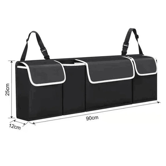 Car Trunk Organizer – High Capacity Backseat Storage Bag