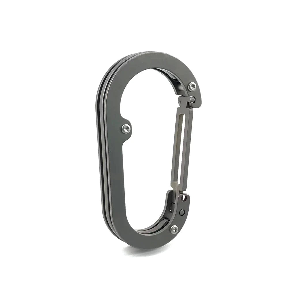 Titanium Alloy Carabiner – Heavy-Duty Backpack Hook