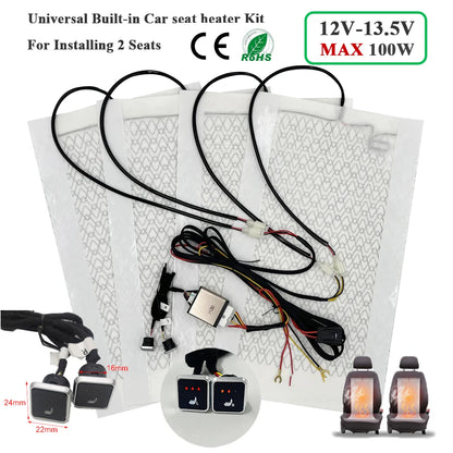 Heated Seat Cushion 12V 3-Level Winter Comfort