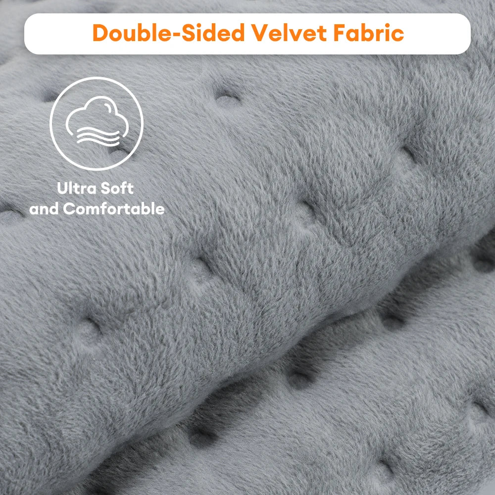 Electric Heating Pad for Back & Seat with 9 Heat Levels