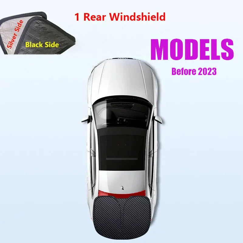 Tesla Window Sunshade – UV Protection for Front & Rear