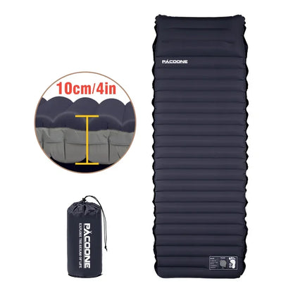 Ultralight Camping Mattress – Self-Inflating Comfort 10cm Thick